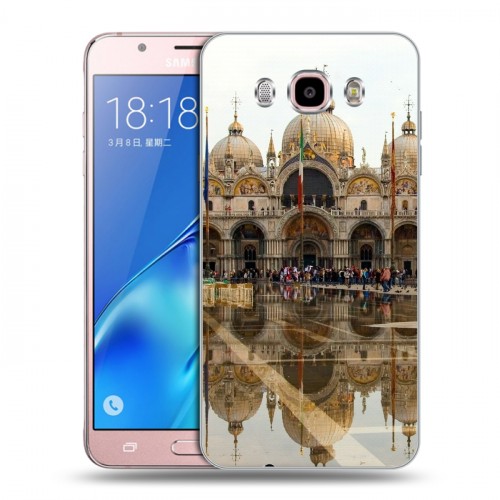 Дизайнерский силиконовый с усиленными углами чехол для Samsung Galaxy J5 (2016) Венеция