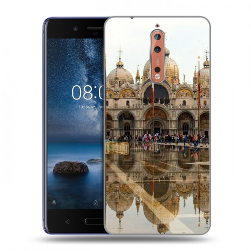 Дизайнерский пластиковый чехол для Nokia 8 Венеция