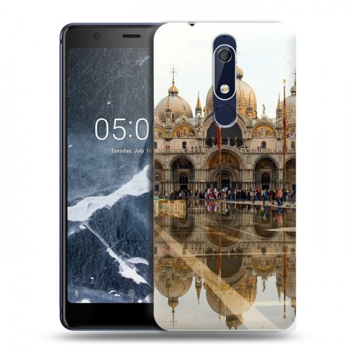 Дизайнерский пластиковый чехол для Nokia 5.1 Венеция