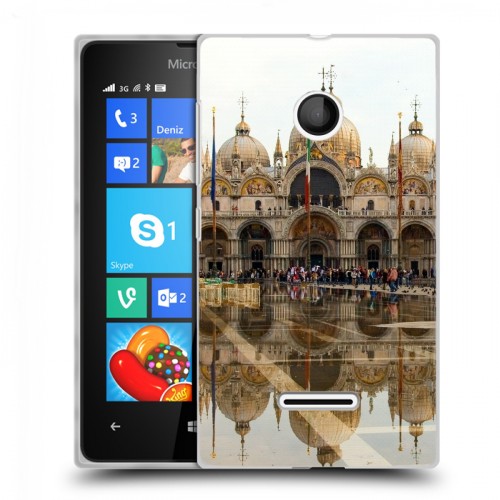 Дизайнерский пластиковый чехол для Microsoft Lumia 435 Венеция