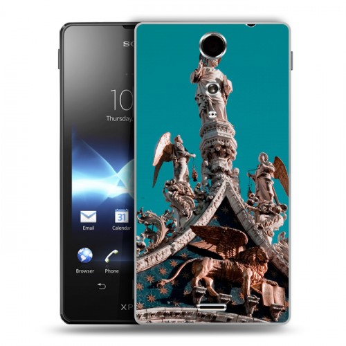 Дизайнерский пластиковый чехол для Sony Xperia TX Венеция