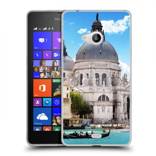Дизайнерский пластиковый чехол для Microsoft Lumia 540 Венеция