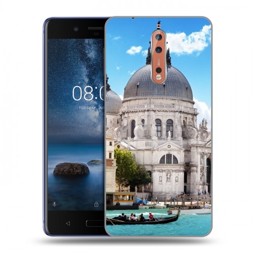 Дизайнерский пластиковый чехол для Nokia 8 Венеция