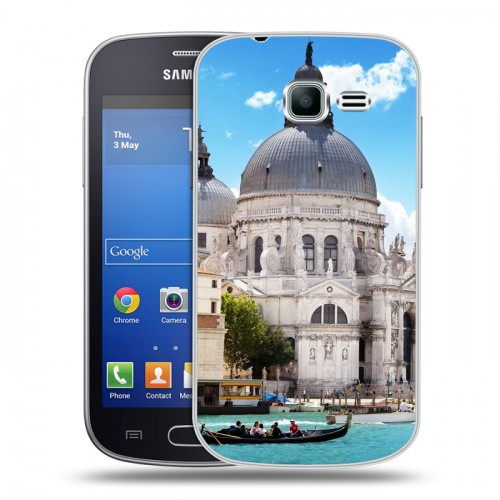 Дизайнерский пластиковый чехол для Samsung Galaxy Trend Lite Венеция