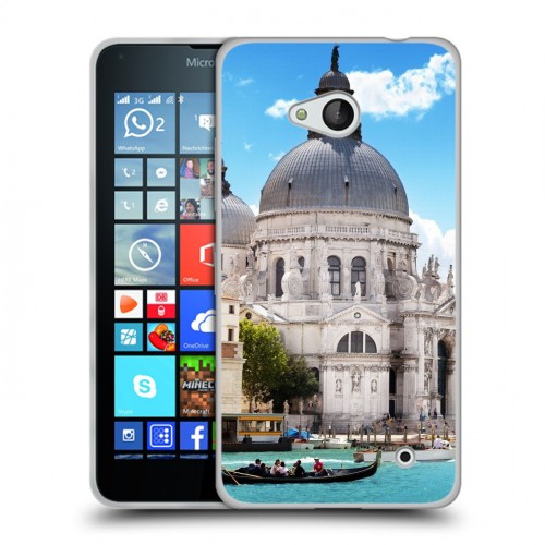 Дизайнерский пластиковый чехол для Microsoft Lumia 640 Венеция