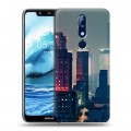 Дизайнерский пластиковый чехол для Nokia 5.1 Plus Гонконг