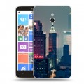 Дизайнерский пластиковый чехол для Nokia Lumia 1320 Гонконг