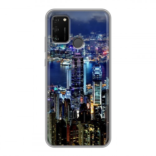 Дизайнерский силиконовый чехол для Huawei Honor 9A Гонконг