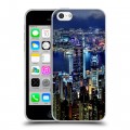 Дизайнерский пластиковый чехол для Iphone 5c Гонконг