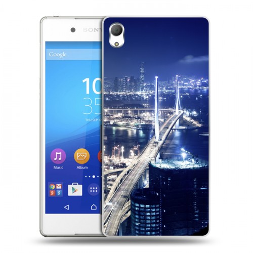 Дизайнерский пластиковый чехол для Sony Xperia Z3+ Гонконг