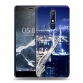 Дизайнерский пластиковый чехол для Nokia 5.1 Гонконг