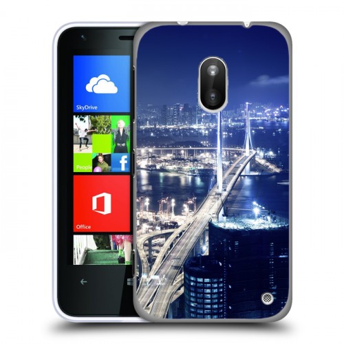 Дизайнерский силиконовый чехол для Nokia Lumia 620 Гонконг