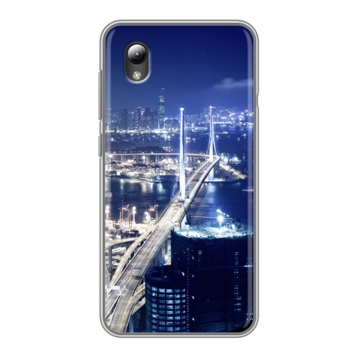 Дизайнерский силиконовый чехол для ZTE Blade A3 (2019) Гонконг