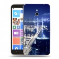 Дизайнерский пластиковый чехол для Nokia Lumia 1320 Гонконг