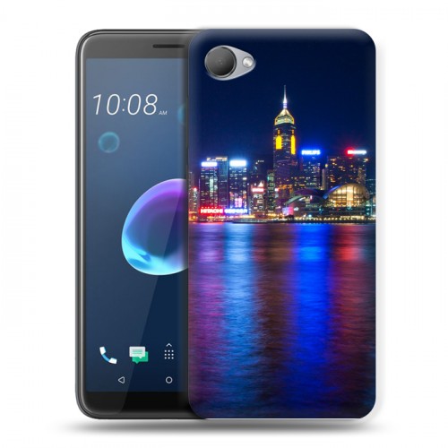 Дизайнерский пластиковый чехол для HTC Desire 12 Гонконг