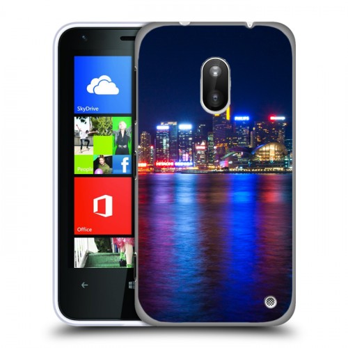 Дизайнерский пластиковый чехол для Nokia Lumia 620 Гонконг