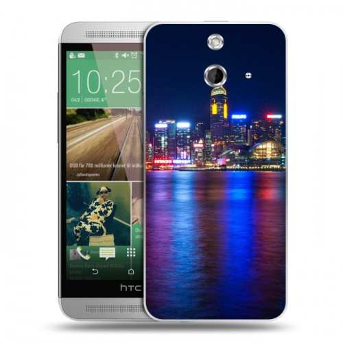 Дизайнерский пластиковый чехол для HTC One E8 Гонконг