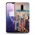 Дизайнерский пластиковый чехол для OnePlus 7 Гонконг