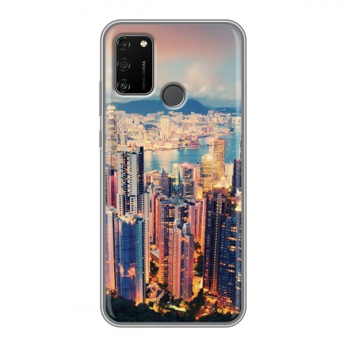 Дизайнерский силиконовый чехол для Huawei Honor 9A Гонконг