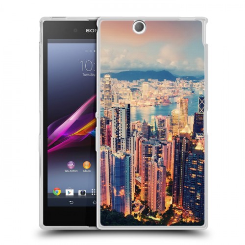 Дизайнерский пластиковый чехол для Sony Xperia Z Ultra  Гонконг