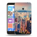 Дизайнерский пластиковый чехол для Nokia Lumia 1320 Гонконг