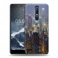 Дизайнерский пластиковый чехол для Nokia 5.1 Гонконг