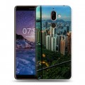 Дизайнерский пластиковый чехол для Nokia 7 Plus Гонконг