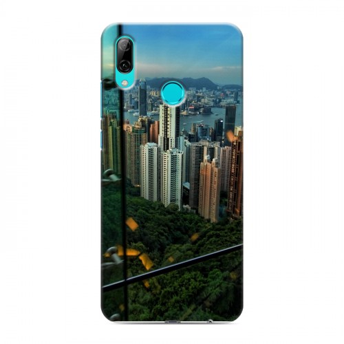 Дизайнерский пластиковый чехол для Huawei P Smart (2019) Гонконг
