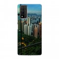 Дизайнерский пластиковый чехол для Huawei Honor 10X Lite Гонконг