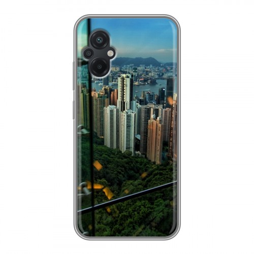 Дизайнерский пластиковый чехол для Xiaomi Poco M5 Гонконг