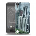 Дизайнерский пластиковый чехол для HTC Desire 530 Гонконг