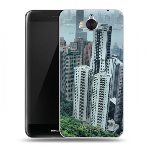 Дизайнерский пластиковый чехол для Huawei Y5 (2017) Гонконг