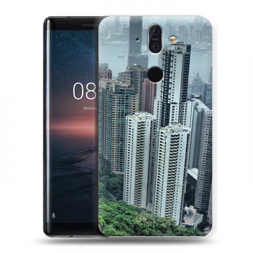 Дизайнерский пластиковый чехол для Nokia 8 Sirocco Гонконг