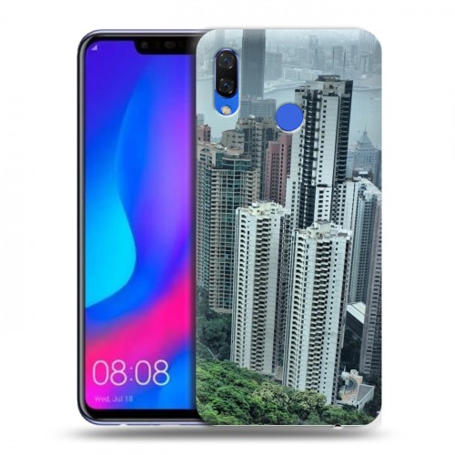 Дизайнерский пластиковый чехол для Huawei Nova 3 Гонконг