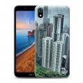 Дизайнерский силиконовый чехол для Xiaomi RedMi 7A Гонконг