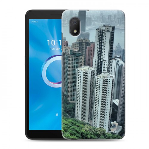 Дизайнерский пластиковый чехол для Alcatel 1B (2020) Гонконг