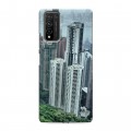 Дизайнерский пластиковый чехол для Huawei Honor 10X Lite Гонконг