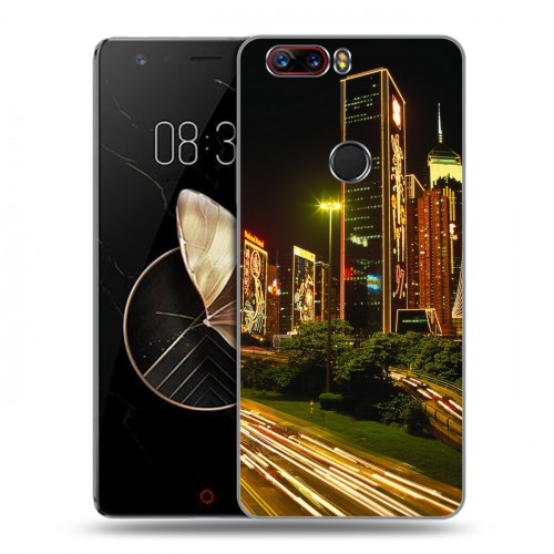 Дизайнерский пластиковый чехол для ZTE Nubia Z17 Гонконг