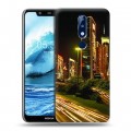 Дизайнерский силиконовый чехол для Nokia 5.1 Plus Гонконг