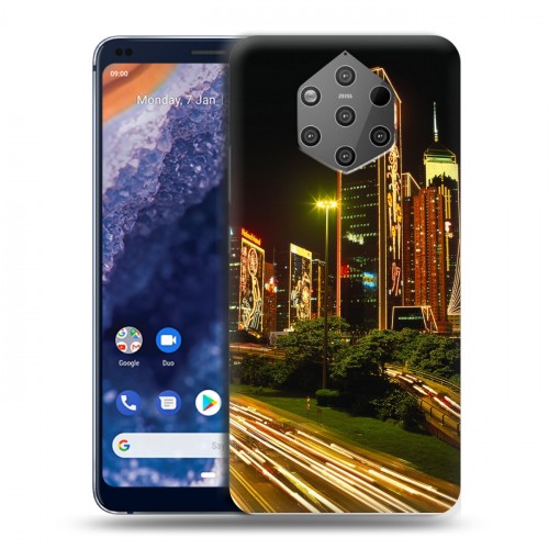 Дизайнерский силиконовый чехол для Nokia 9 PureView Гонконг