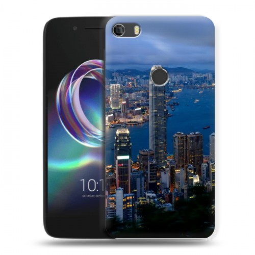 Дизайнерский силиконовый чехол для Alcatel Idol 5 Гонконг