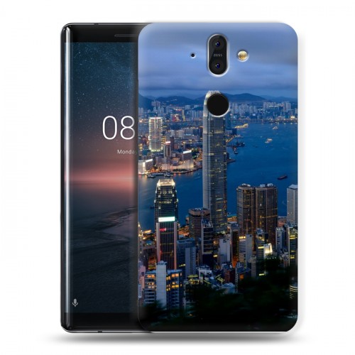 Дизайнерский силиконовый чехол для Nokia 8 Sirocco Гонконг