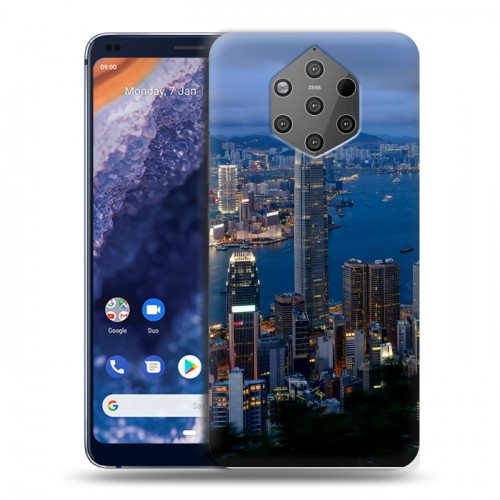 Дизайнерский силиконовый чехол для Nokia 9 PureView Гонконг