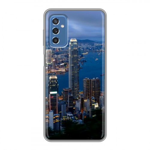 Дизайнерский пластиковый чехол для Samsung Galaxy M52 5G Гонконг