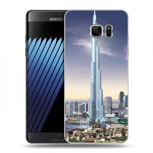 Дизайнерский пластиковый чехол для Samsung Galaxy Note 7 Дубаи