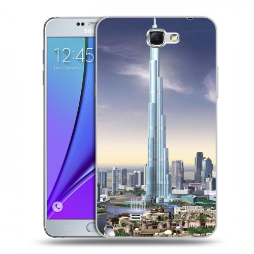 Дизайнерский пластиковый чехол для Samsung Galaxy Note 2 Дубаи