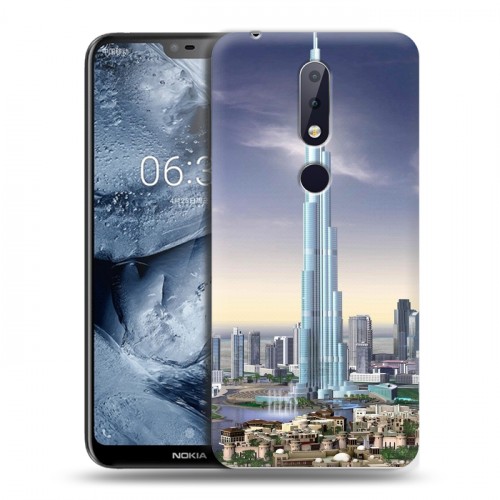 Дизайнерский пластиковый чехол для Nokia 6.1 Plus Дубаи