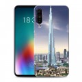 Дизайнерский силиконовый с усиленными углами чехол для Meizu 16T Дубаи