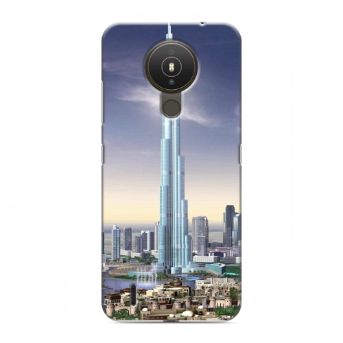 Дизайнерский силиконовый чехол для Nokia 1.4 Дубаи