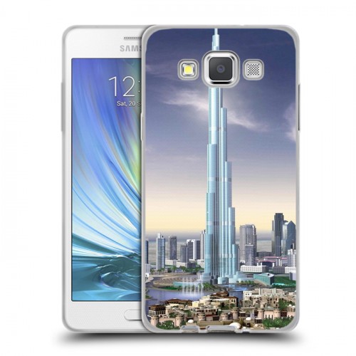 Дизайнерский пластиковый чехол для Samsung Galaxy A5 Дубаи